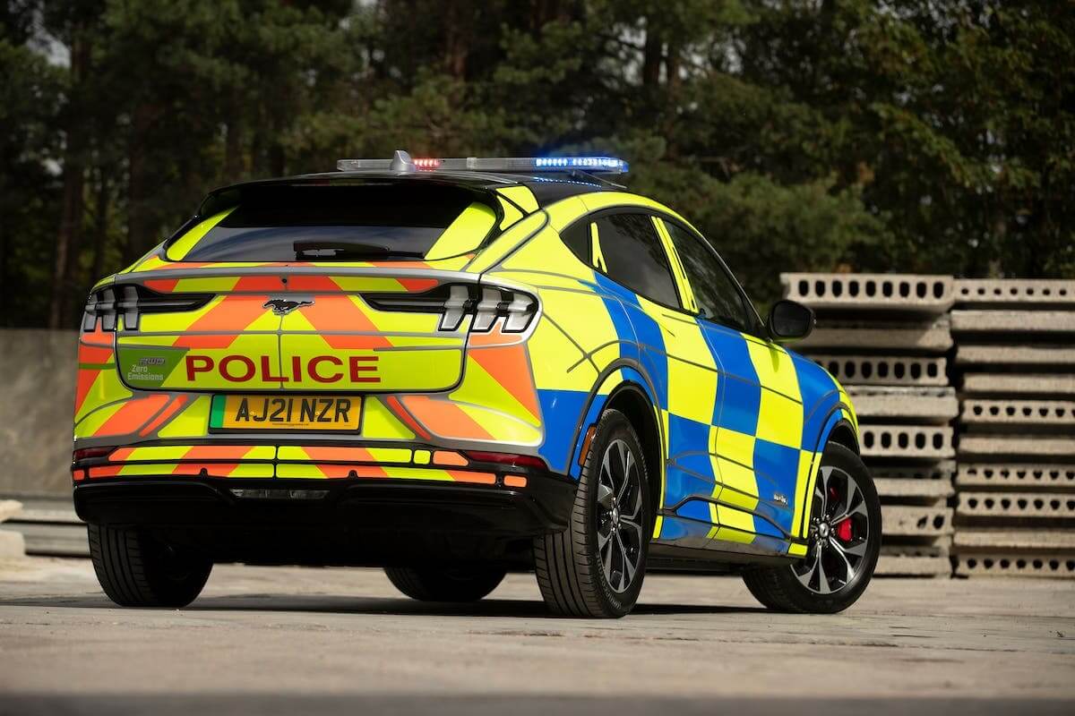UK police now using the Tesla Model 3