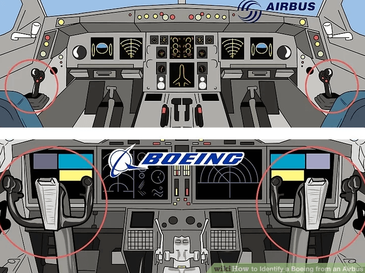 How to tell the difference between an Airbus and a Boeing