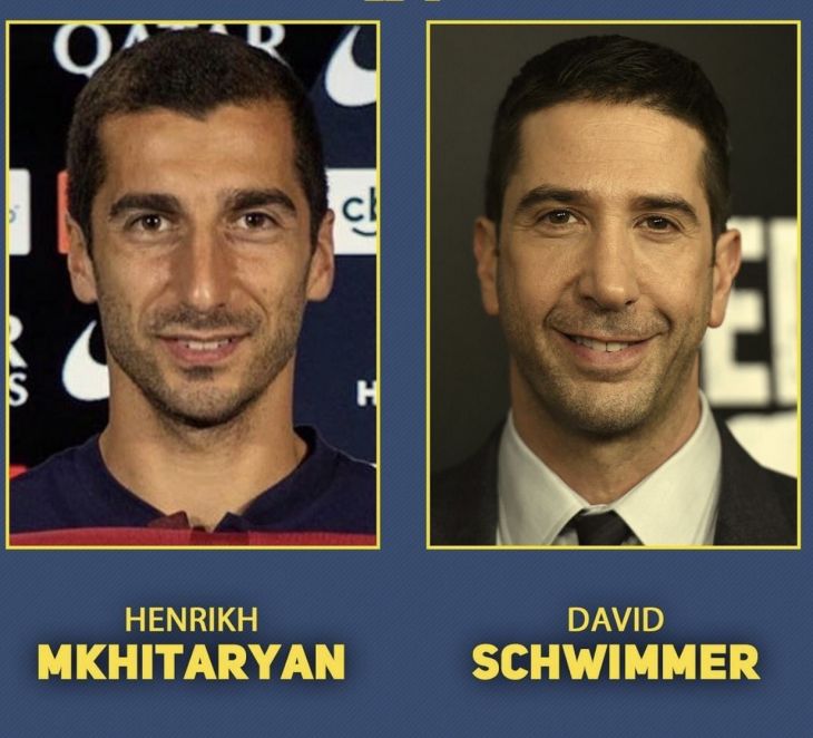 Footballers and celebrities that look identical